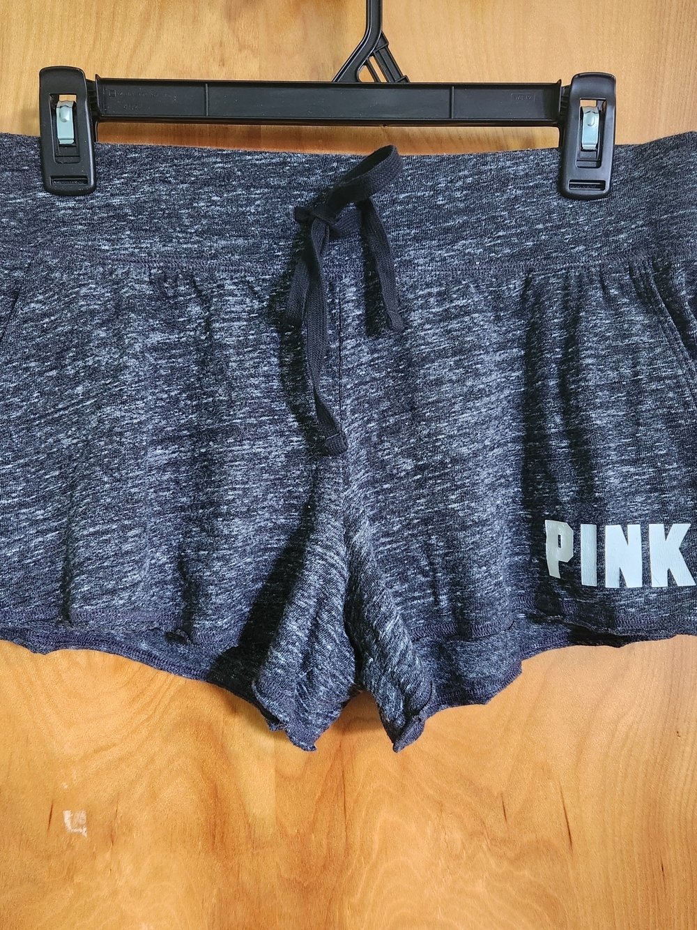 PINK Victoria's Secret Women's Charcoal Heather Lounge Shorts